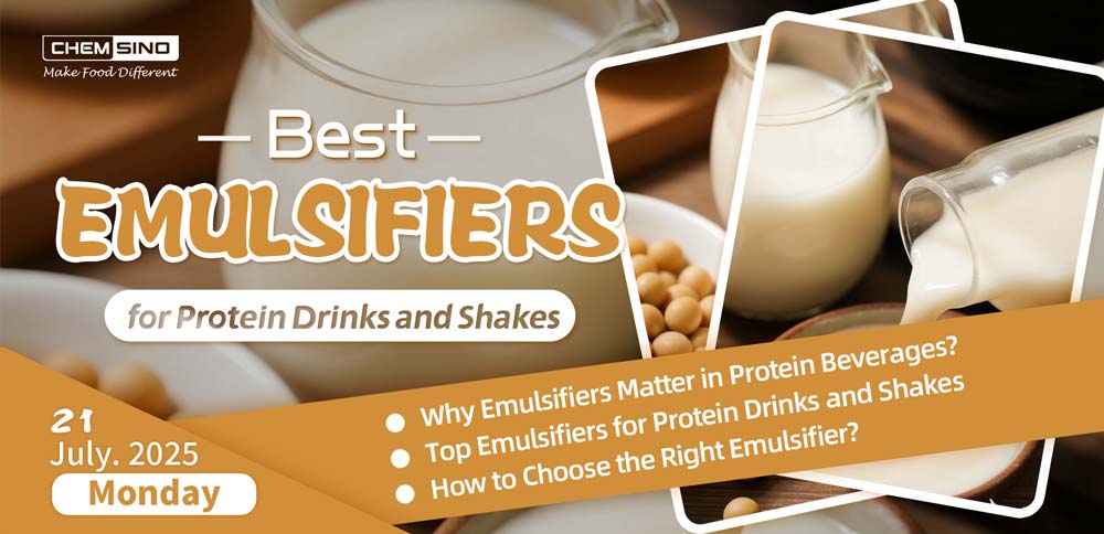 Best Emulsifiers for Protein Drinks and Shakes